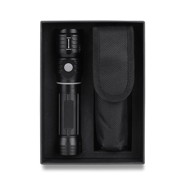 Latarka Robust, czarny - druga jakość