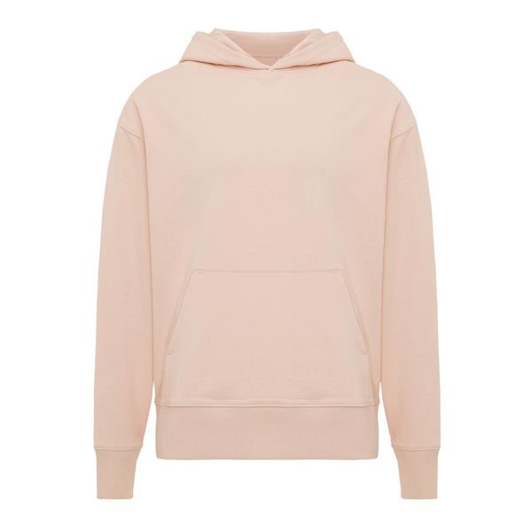 Luźna bluza z kapturem z bawełny z recyklingu Iqoniq Yoho - T9402.038.L