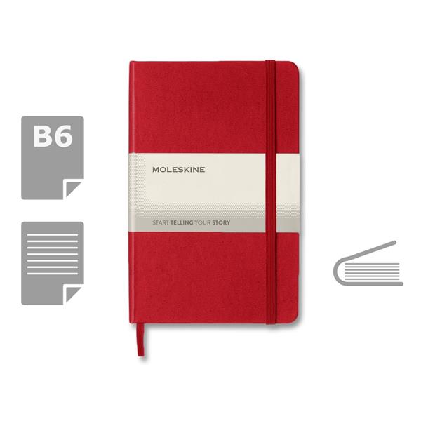 MOLESKINE Notatnik ok. B6 - VM026-05