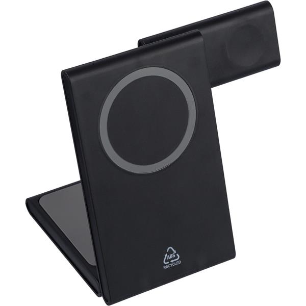 Magnetyczna ładowarka bezprzewodowa 3 w 1, 15W - VB139-03