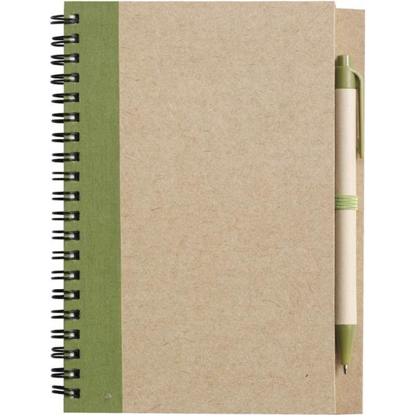 Notatnik ok. A5 z długopisem - V2389/A-10