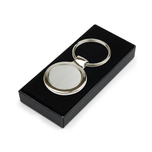 Okrągły brelok do kluczy | Lisa - V2033-32