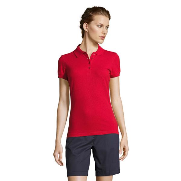 PEOPLE Damskie POLO 210g