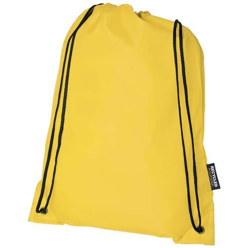 Plecak Oriole ze sznurkiem ściągającym z recyklowanego plastiku PET