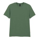 T-shirt z bawełny ringspun GI64000