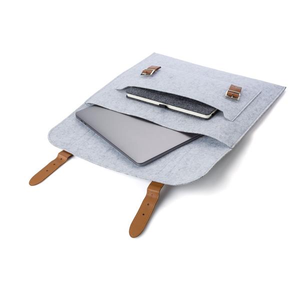 Torba na laptopa 14" z filcu RPET - V1252-19