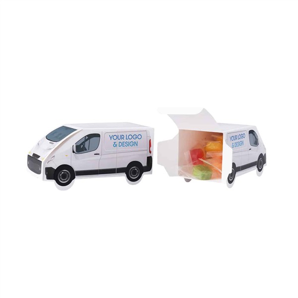 ZESTAW CUKIERKÓW REKLAMOWYCH DISPLAY TRUCK MINI