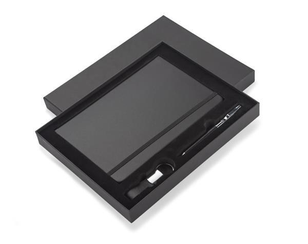 Zestaw - notes z długopisem i brelokiem PROBIZ A5