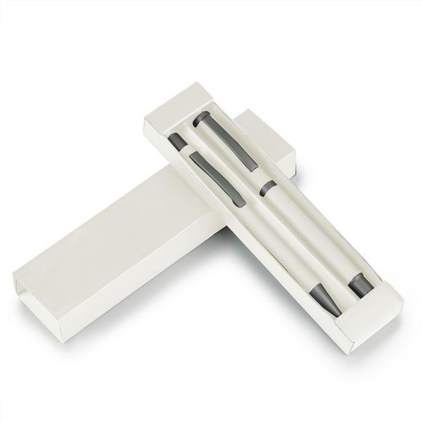 Zestaw piśmienniczy, długopis i pióro kulkowe | Elliot - V1957-02