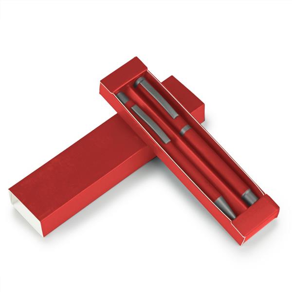 Zestaw piśmienniczy, długopis i pióro kulkowe | Elliot - V1957-05