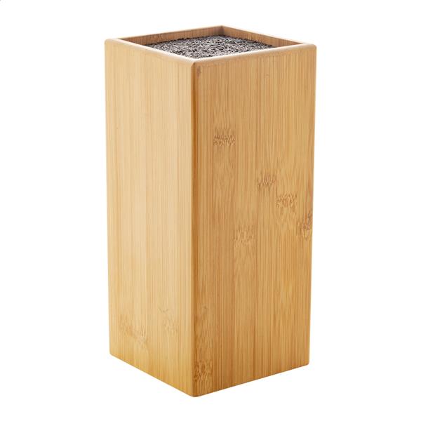 bambusowy blok na noże Santoku
