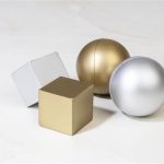 metaliczny antystres Cubix Shine