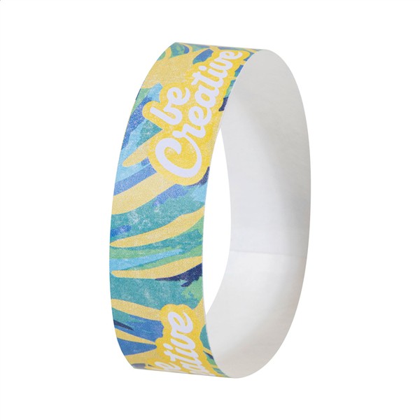 personalizowane opaski Tyvek (10 szt.) Wristvek Creative