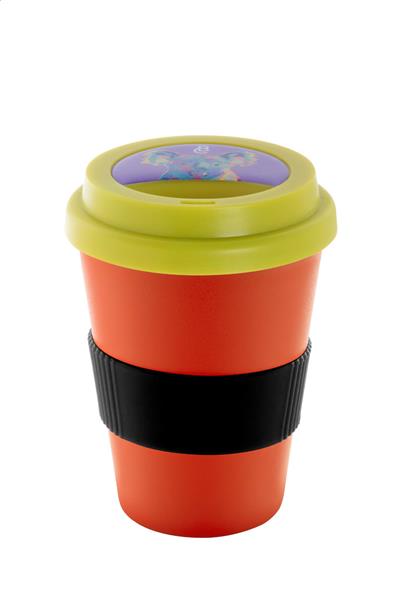 personalizowany kubek termiczny, pokrywka CreaCup Mini