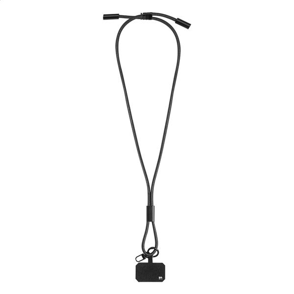 smycz, uchwyt na telefon, kabel 60W RPET HolCharge