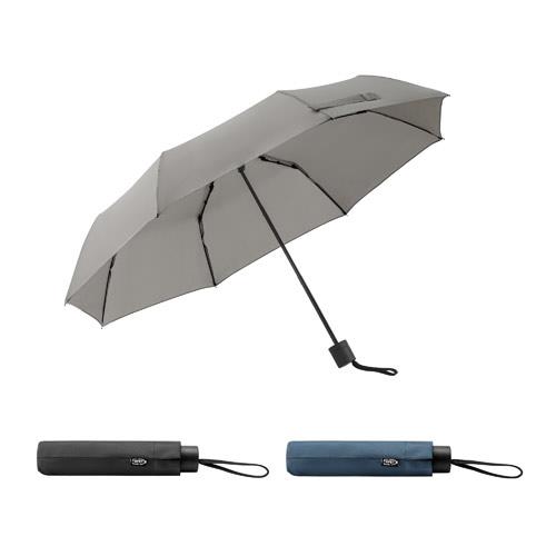 AIDEN. Parasol 21" z poliestru z recyklingu (100% rPET) o gramaturze 190T, składany na 3 części
