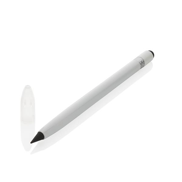 Aluminiowy "wieczny" ołówek z gumką - P611.123