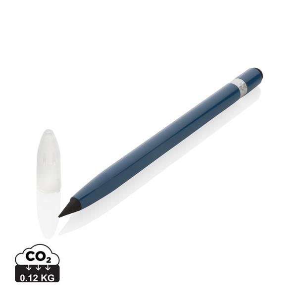 Aluminiowy "wieczny" ołówek z gumką - P611.125
