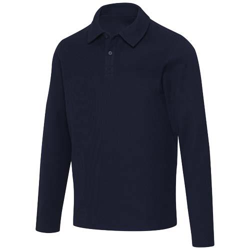 Apollo koszulka polo z długim rękawem, uniseks 245 g/m2
