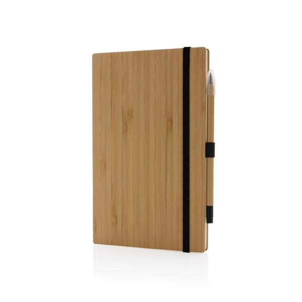 Bambusowy notatnik z ołówkiem Infinity - P774.469