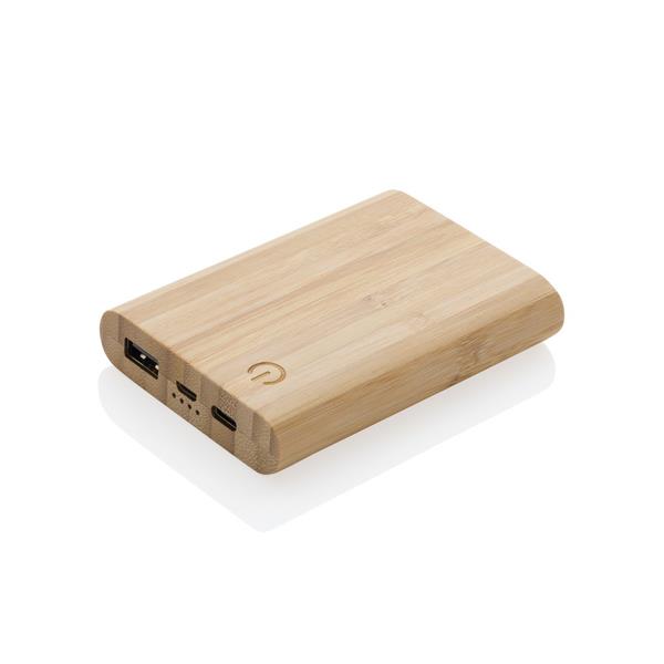 Bambusowy power bank 5000 mAh - P322.259