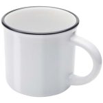 Bari kubek ceramiczny o pojemności 240 ml z błyszczącym wykończeniem