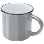 Bari kubek ceramiczny o pojemności 240 ml z błyszczącym wykończeniem