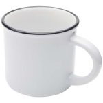 Bari kubek ceramiczny z nadrukiem sublimacyjnym o pojemności 240 ml