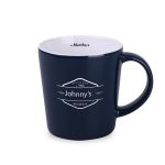 Berg 380ml granatowy/biały