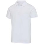 Beryl naturalna koszulka polo z recyklingu z krótkim rękawem, unisex, o gramaturze 220 g/m2