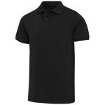Beryl naturalna koszulka polo z recyklingu z krótkim rękawem, unisex, o gramaturze 220 g/m2