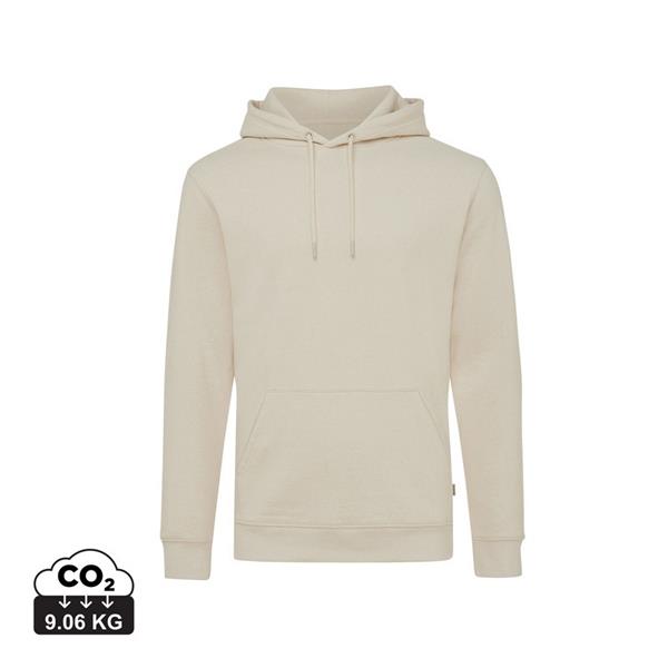 Bluza z kapturem z niebarwionej bawełny z recyklingu Iqoniq Torres - T9401.018.S