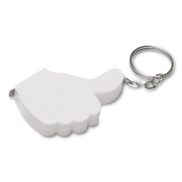 Brelok do kluczy "kciuk", miara 1m - V5630-02