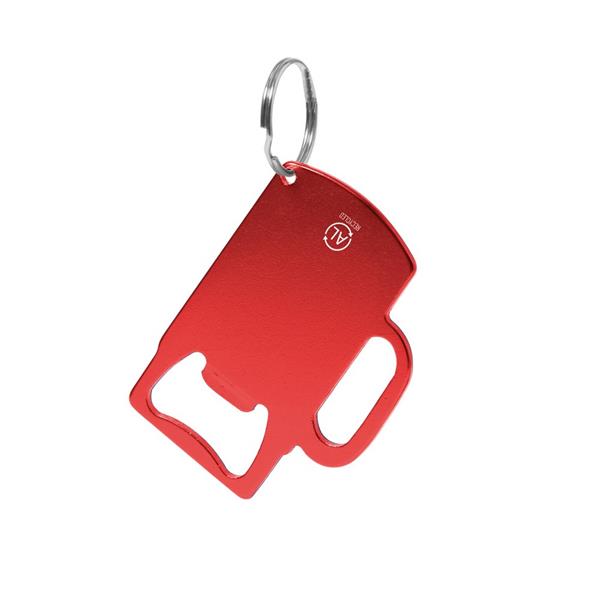 Brelok do kluczy, otwieracz do butelek z aluminium z recyklingu - VA701-05