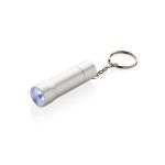 Brelok do kluczy z aluminium z recyklingu, latarka Flash - P514.0402