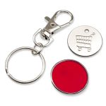 Brelok do kluczy, żeton do wózka na zakupy | Lill - V4722-05