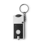 Brelok do kluczy, żeton do wózka na zakupy, lampka LED - V2452-03