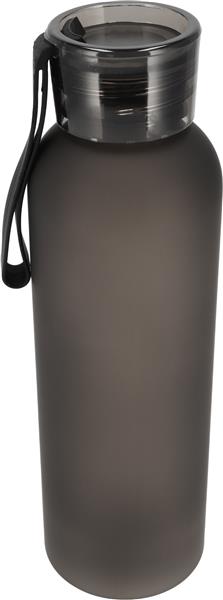 Butelka PET soft touch READING 600 ml - czarny