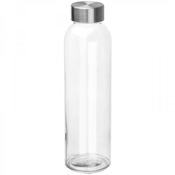 Butelka szklana INDIANAPOLIS 500 ml - przeźroczysty
