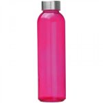 Butelka szklana INDIANAPOLIS 550 ml - różowy