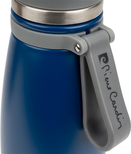 Butelka termiczna stalowa Pierre Cardin 650 ml - niebieski
