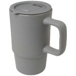 Carter kubek ceramiczny o pojemności 450 ml z plastikową pokrywką