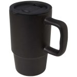 Carter kubek ceramiczny o pojemności 450 ml z plastikową pokrywką