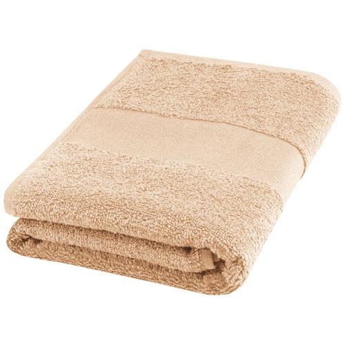 Charlotte bawełniany ręcznik kąpielowy o gramaturze 450 g/m2 i wymiarach 50 x 100 cm