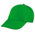 Czapka z daszkiem 5 paneli SANTA FE - zielony