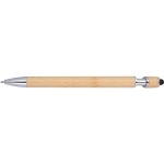 Długopis bambusowy touch pen NAIROBI - beżowy