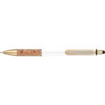 Długopis metalowy touch pen CAPRI - biały
