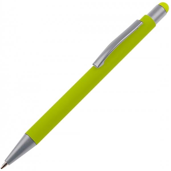 Długopis metalowy touch pen SALT LAKE CITY - jasnozielony