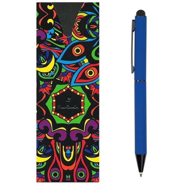 Długopis metalowy touch pen soft touch CELEBRATION Pierre Cardin - niebieski