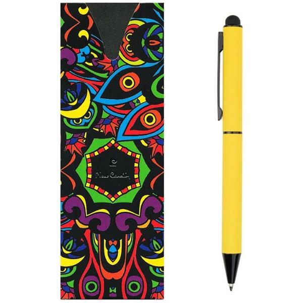 Długopis metalowy touch pen soft touch CELEBRATION Pierre Cardin - żółty